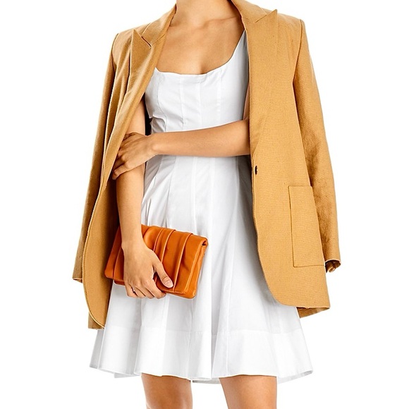 πΊπHPππΊ NWT Staud Wells Mini Dress White - Picture 13 of 16